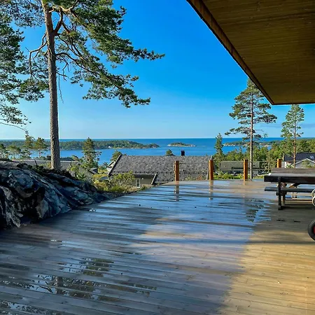 Holiday home New With Sea View In Risor Sondeled