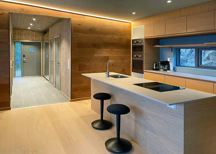 New With Sea View In Risor Дом отдыха *