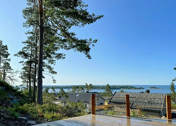 New With Sea View In Risor * Sondeled